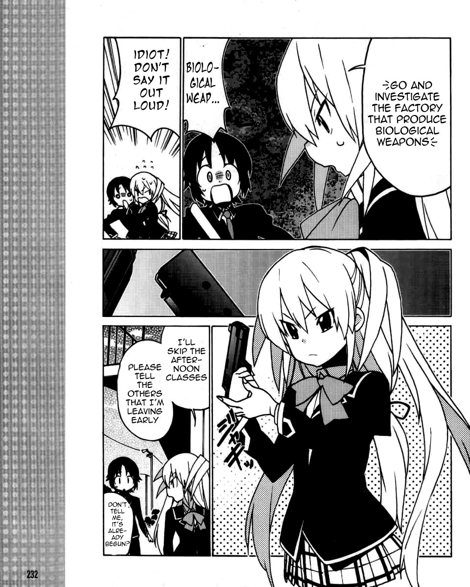 Little Busters! EX the 4-Koma Chapter 2 page 14 - Chapter 2: The Popular Girl is a Secret Agent