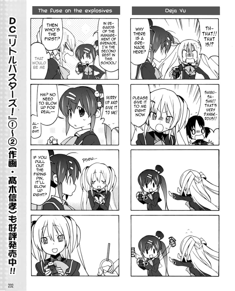 Little Busters! EX the 4-Koma Chapter 5 page 12 - Chapter 5: The Natural Enemy Appears!?