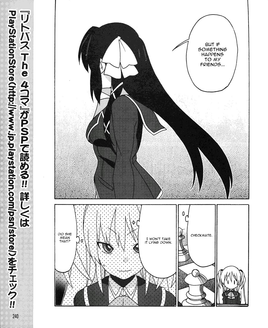 Little Busters! EX the 4-Koma Chapter 6 page 14 - Chapter 6: The Female Knight Who Protects Her Companions