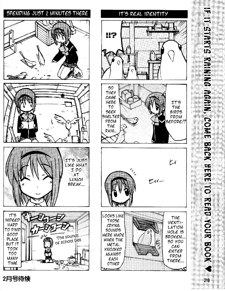 Little Busters! The 4-Koma Chapter 11 page 9 - Chapter 11: Reading in a Rainy Day...