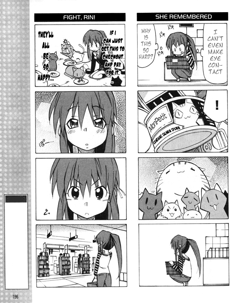 Little Busters! The 4-Koma Chapter 13 page 8 - Chapter 13: My First Time Shopping