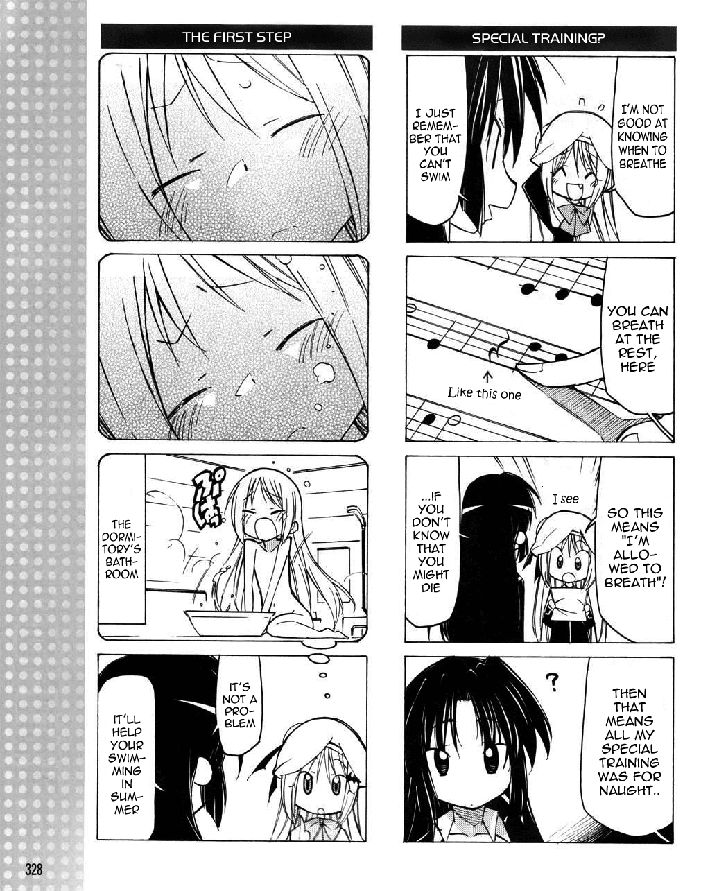Little Busters! The 4-Koma Chapter 17 page 11 - Chapter 17: Let's All Play a Tune~