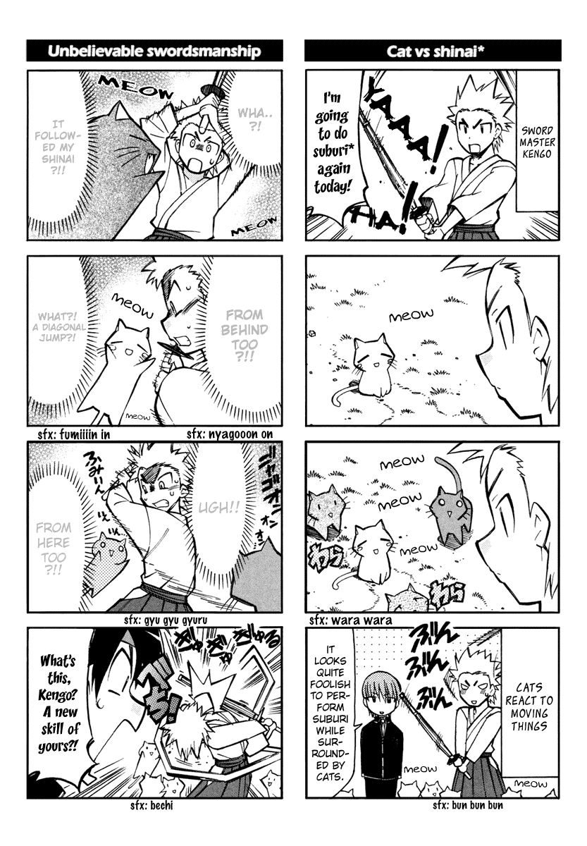 Little Busters! The 4-Koma Chapter 2 page 6 - Chapter 2: One Day in the Life of Rin, Catnip Princess