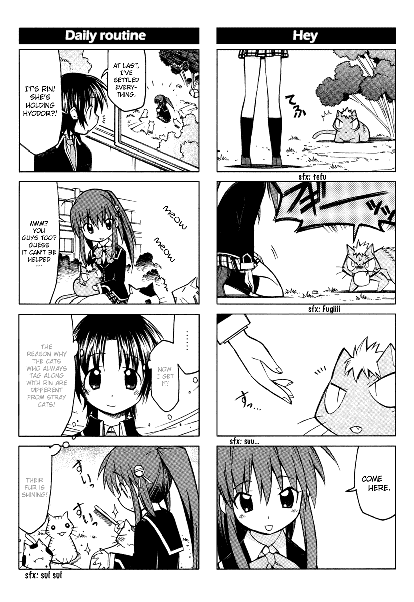 Little Busters! The 4-Koma Chapter 2 page 9 - Chapter 2: One Day in the Life of Rin, Catnip Princess