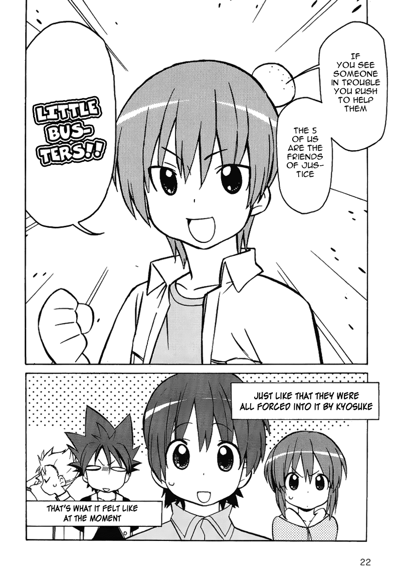 Little Busters! The 4-Koma Chapter 27.6 page 5 - Chapter 27.6: Task in the Past