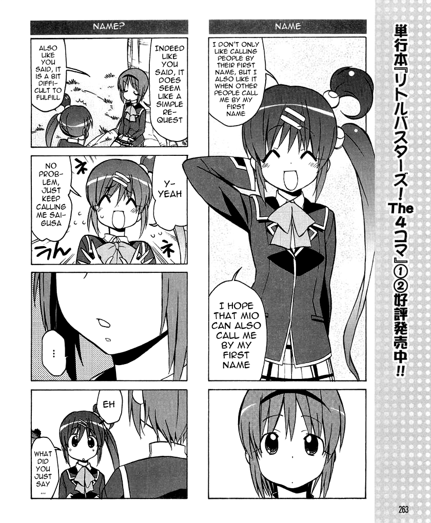 Little Busters! The 4-Koma Chapter 33 page 14 - Chapter 33: Haruka's Vulcan-Like Rumbling Event!