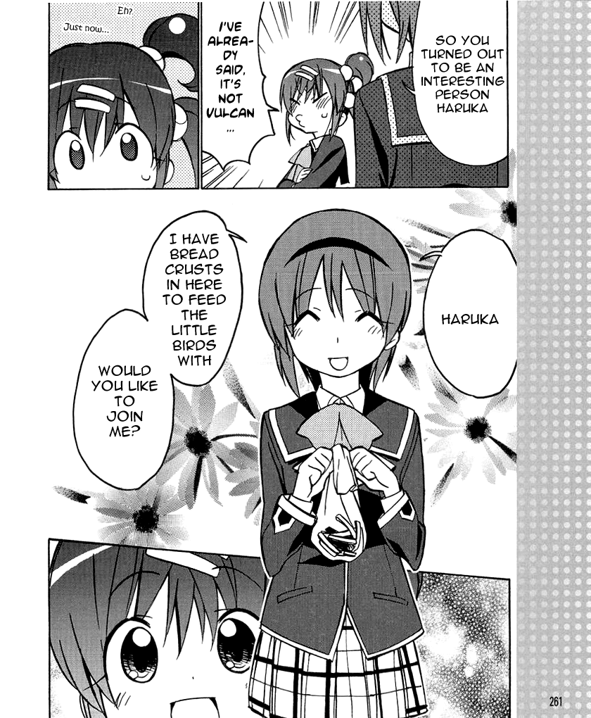 Little Busters! The 4-Koma Chapter 33 page 16 - Chapter 33: Haruka's Vulcan-Like Rumbling Event!
