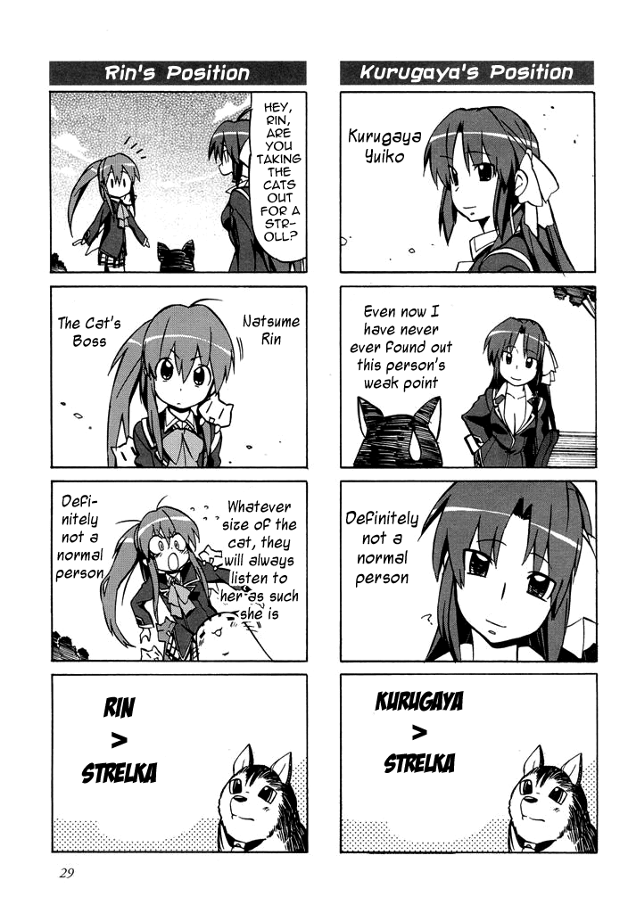 Little Busters! The 4-Koma Chapter 40 page 4 - Chapter 40: Loyal Canine? Strelka