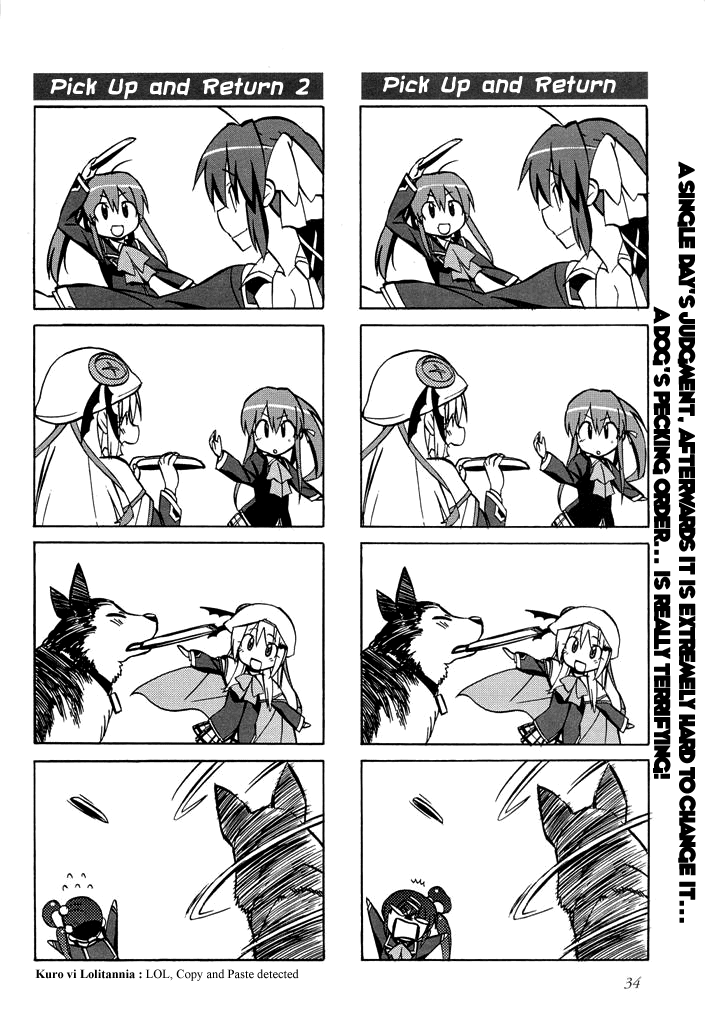 Little Busters! The 4-Koma Chapter 40 page 9 - Chapter 40: Loyal Canine? Strelka