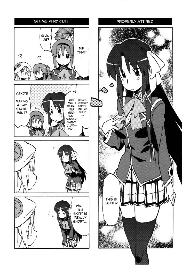 Little Busters! The 4-Koma Chapter 41 page 6 - Chapter 41: Kurugaya's Being Shy?