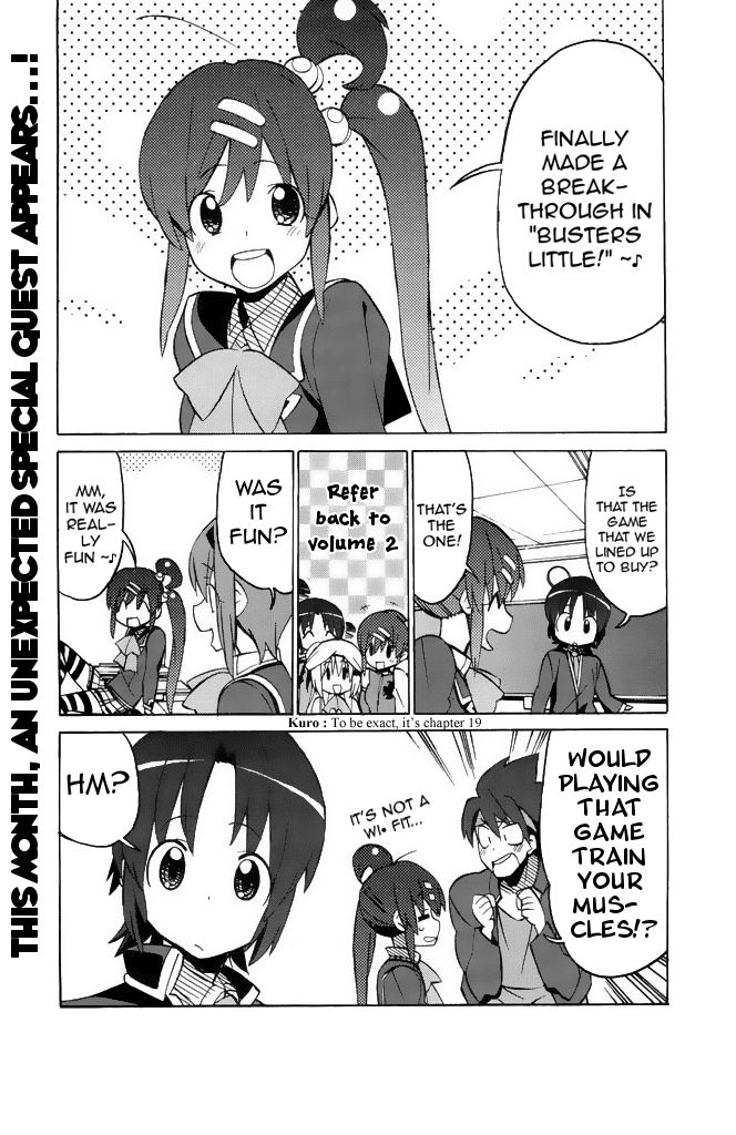 Little Busters! The 4-Koma Chapter 42 page 2 - Chapter 42: Clog-Wearing Lost Person