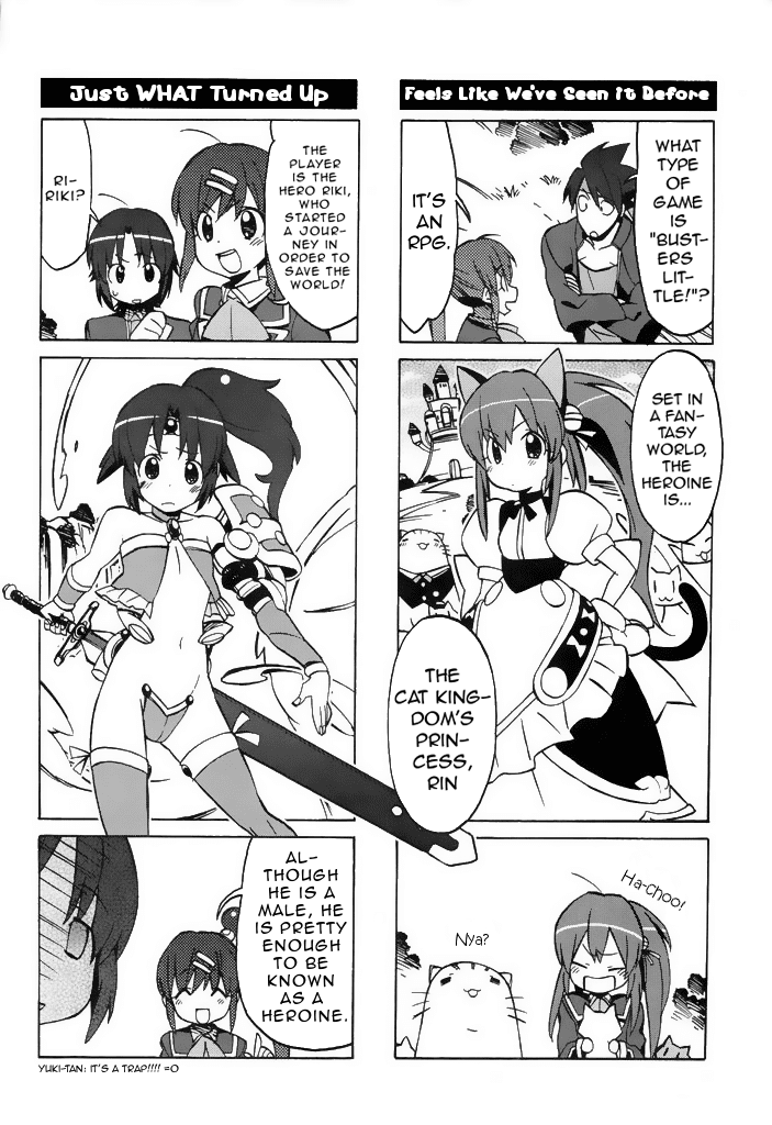 Little Busters! The 4-Koma Chapter 42 page 7 - Chapter 42: Clog-Wearing Lost Person