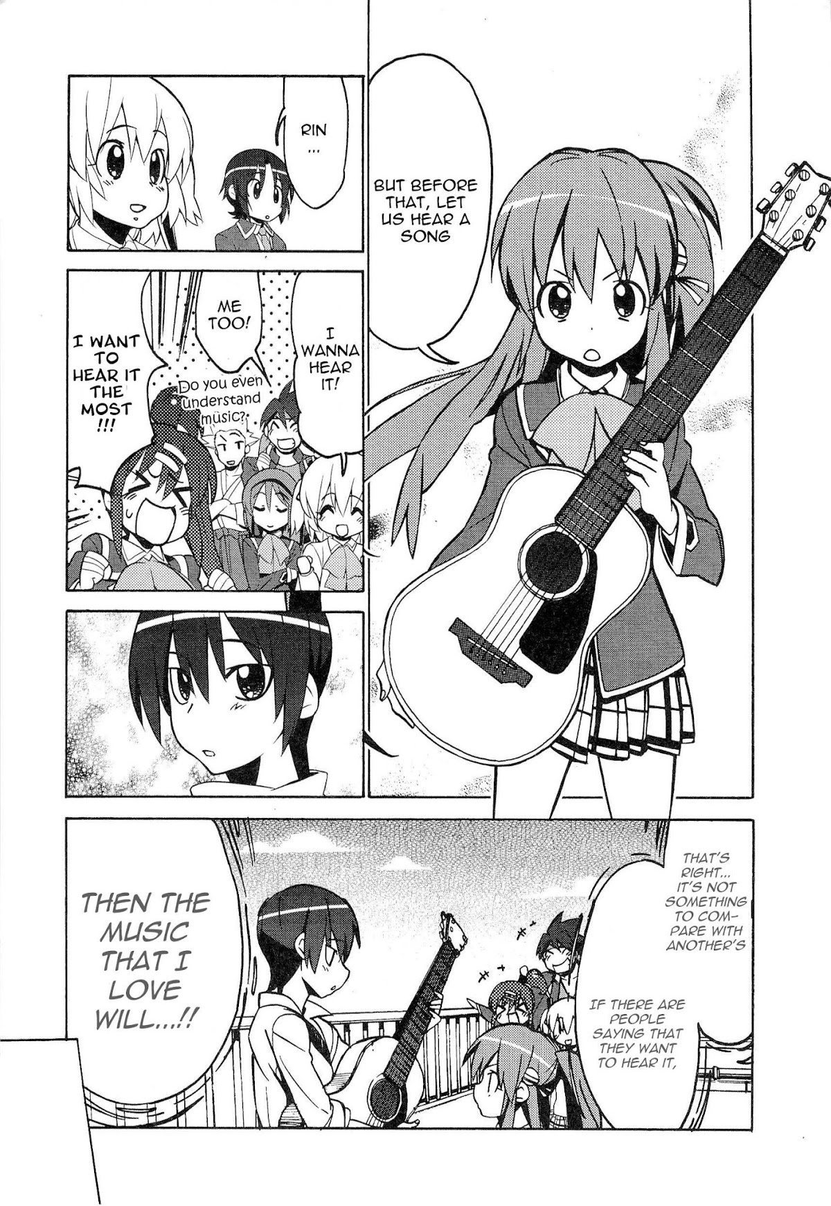 Little Busters! The 4-Koma Chapter 43 page 16 - Chapter 43: Clog-Wearing Lost Person Part 2