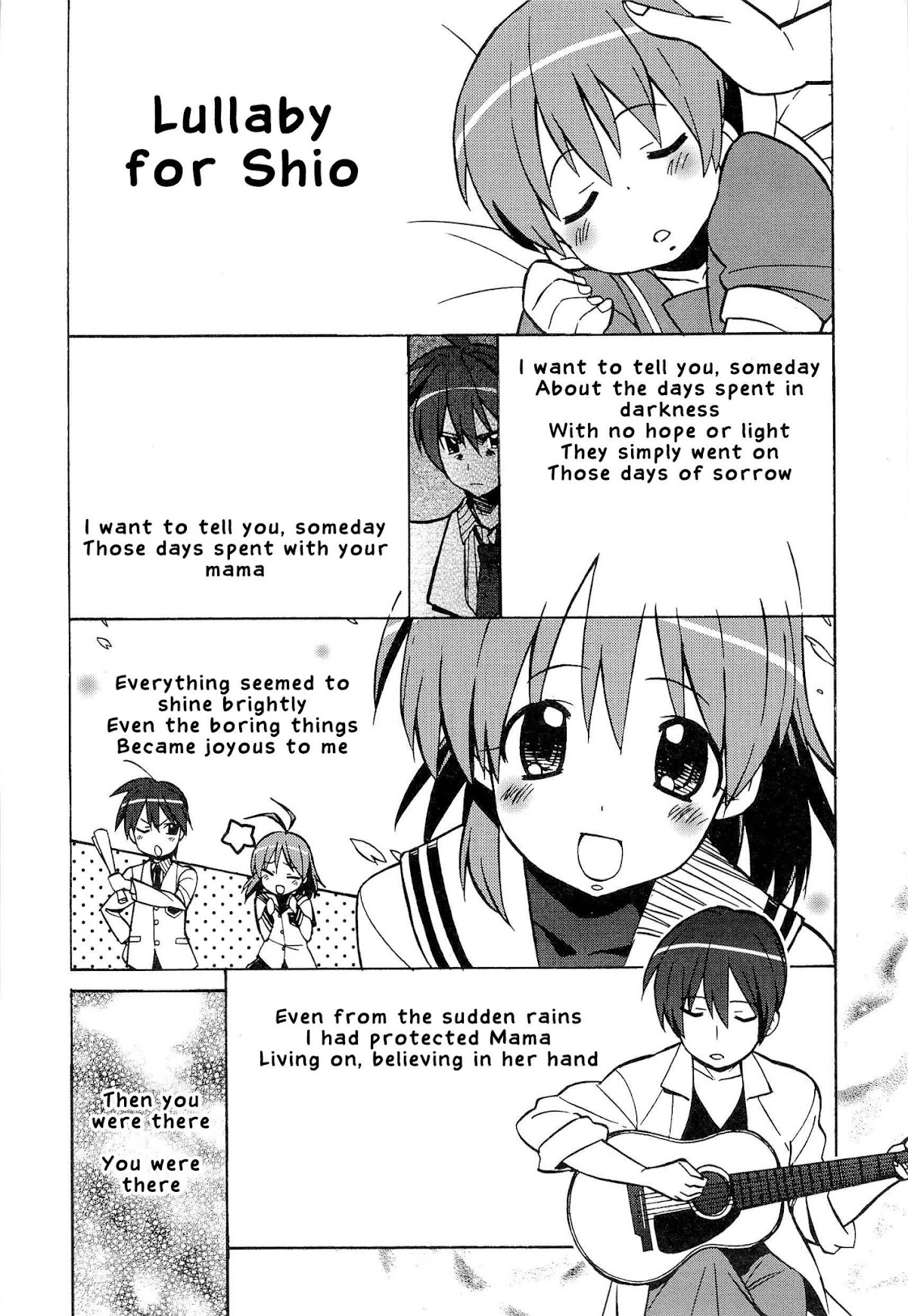 Little Busters! The 4-Koma Chapter 43 page 17 - Chapter 43: Clog-Wearing Lost Person Part 2