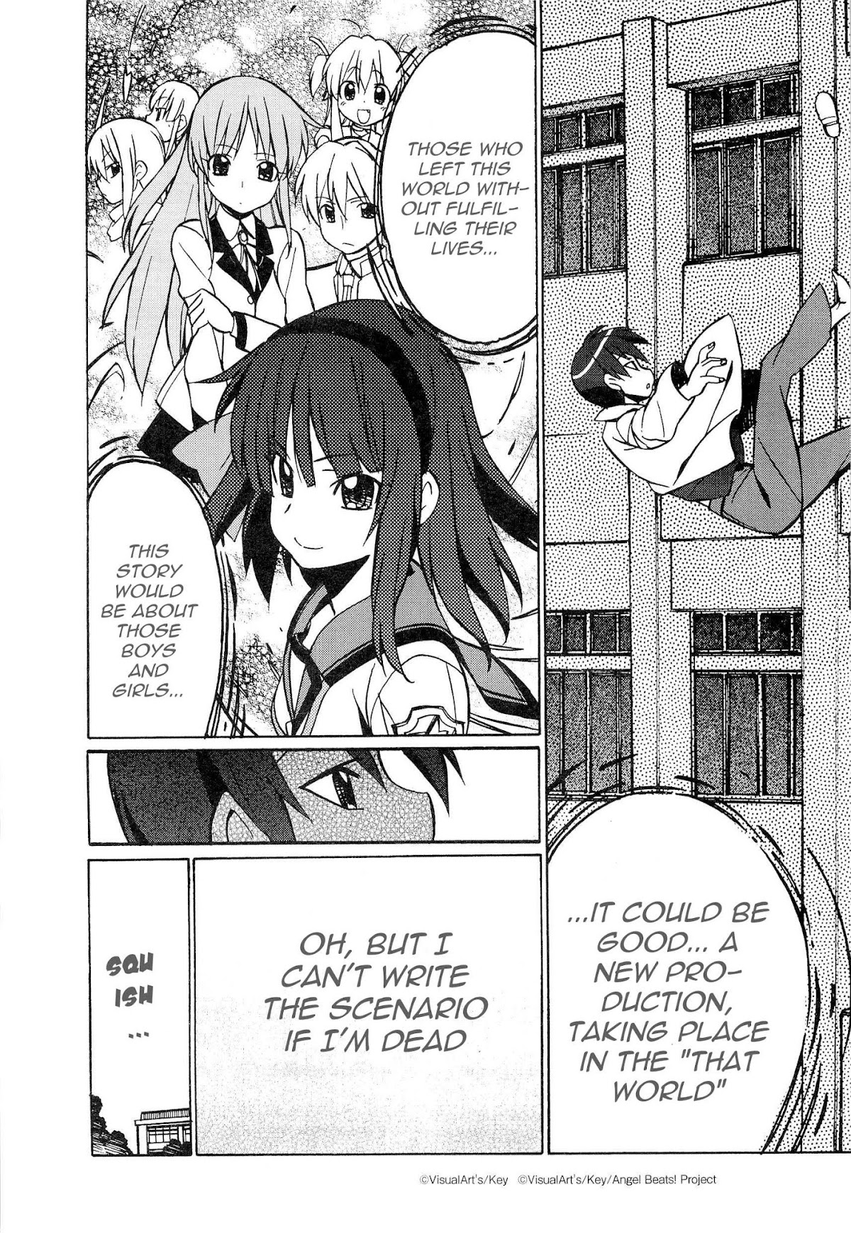 Little Busters! The 4-Koma Chapter 43 page 19 - Chapter 43: Clog-Wearing Lost Person Part 2
