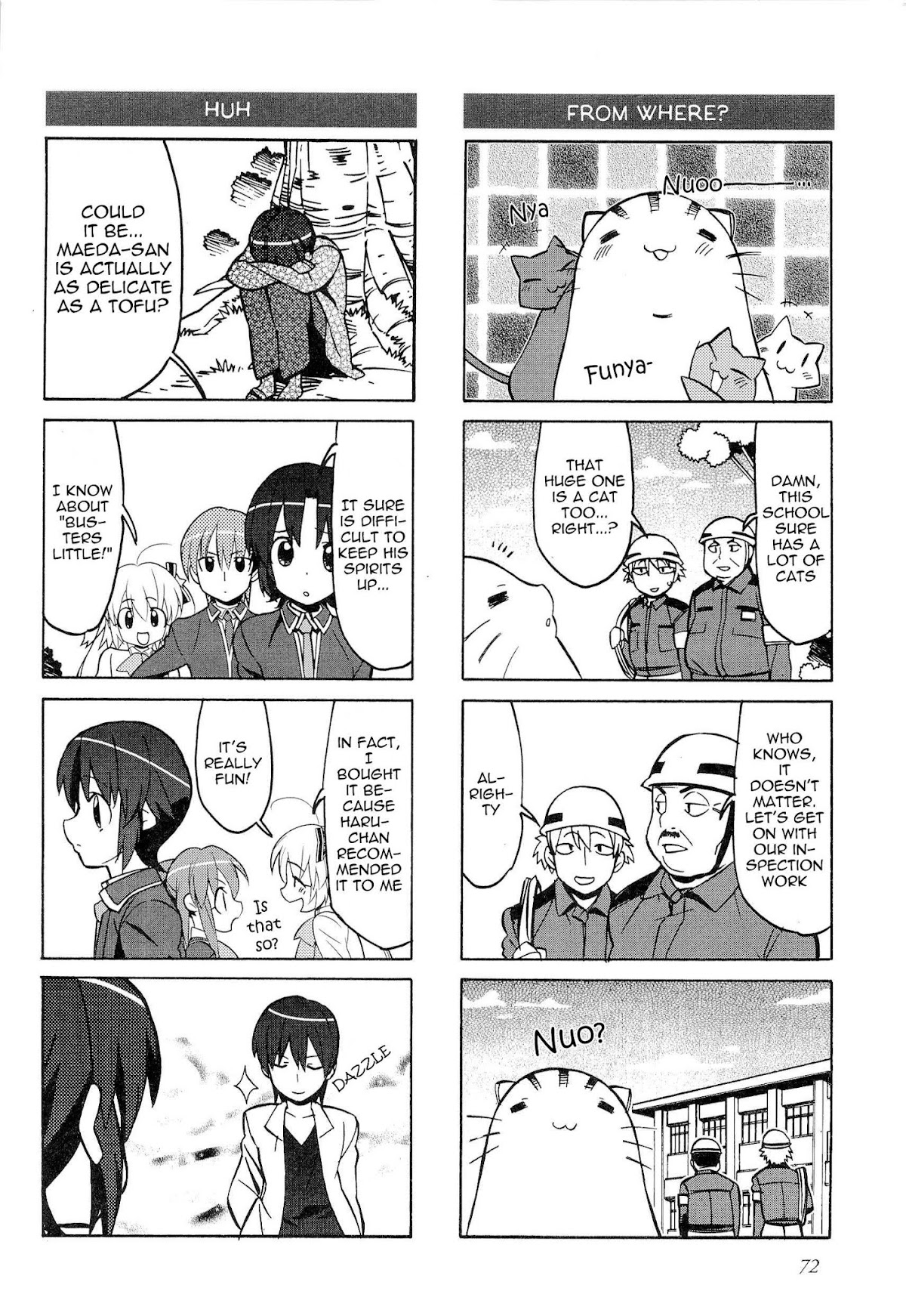 Little Busters! The 4-Koma Chapter 43 page 7 - Chapter 43: Clog-Wearing Lost Person Part 2
