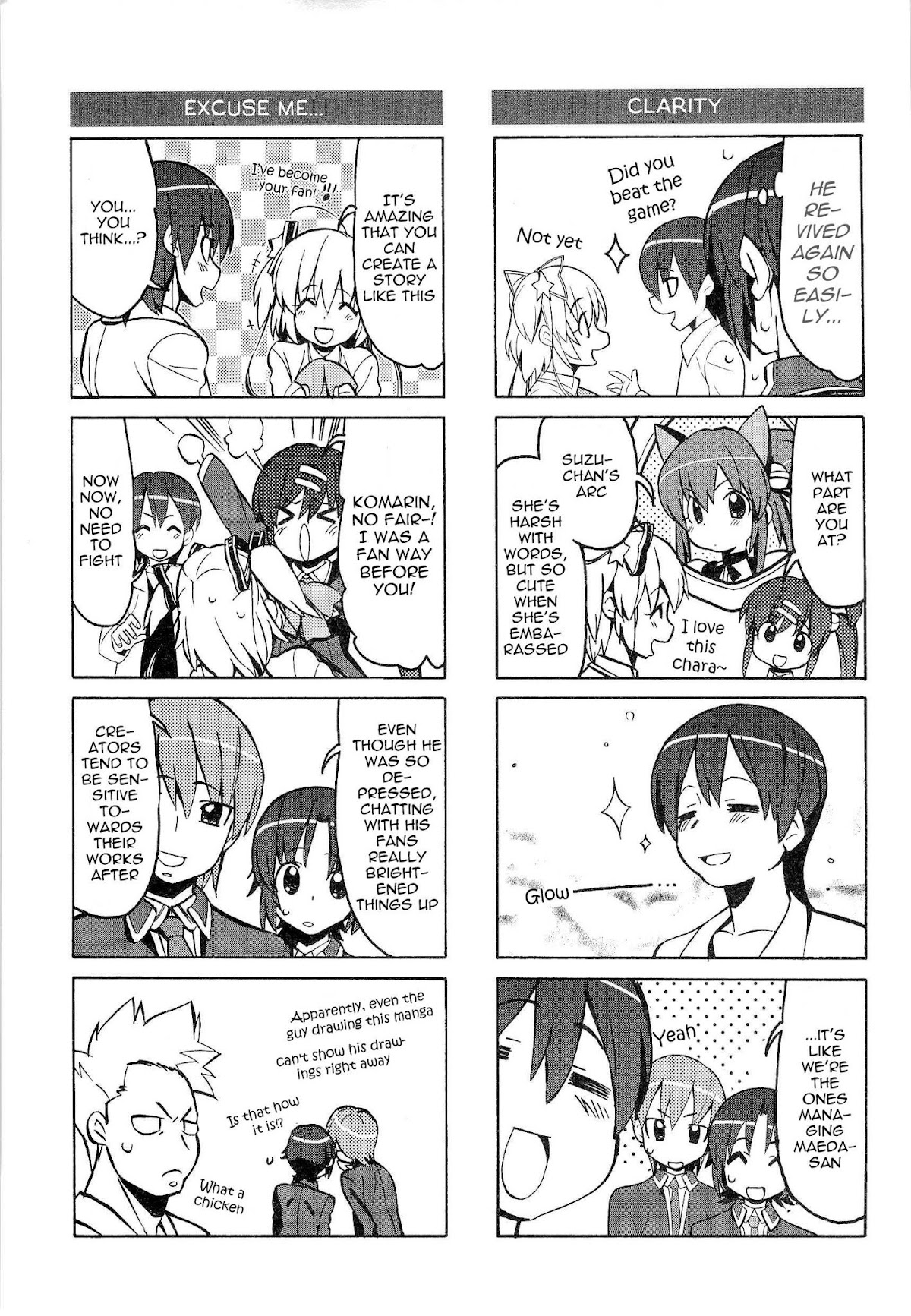Little Busters! The 4-Koma Chapter 43 page 8 - Chapter 43: Clog-Wearing Lost Person Part 2