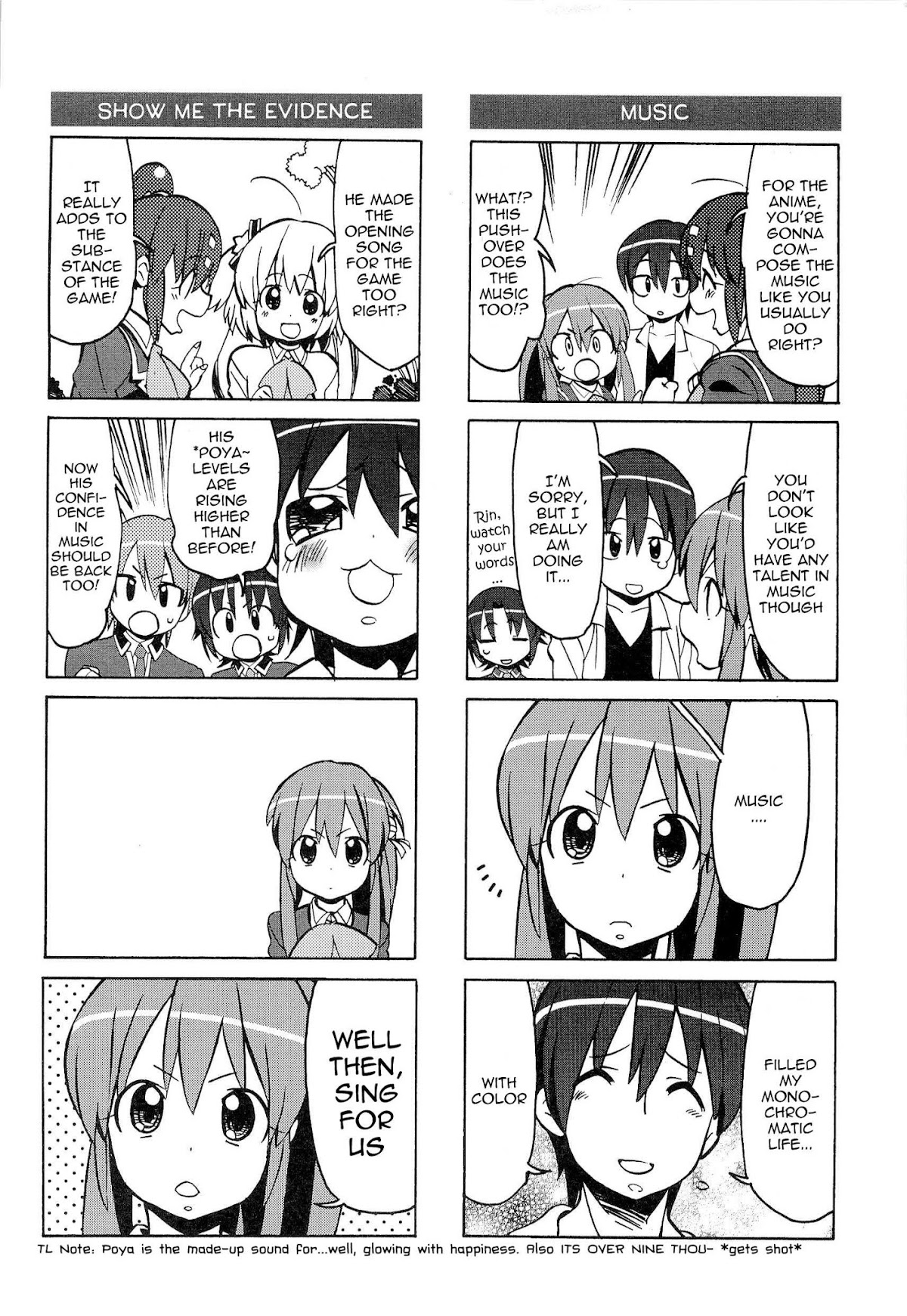 Little Busters! The 4-Koma Chapter 43 page 9 - Chapter 43: Clog-Wearing Lost Person Part 2