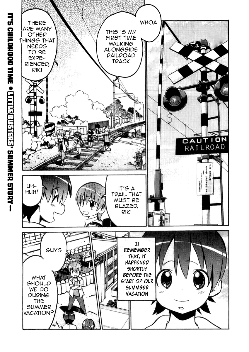 Little Busters! The 4-Koma Chapter 44.1 page 2 - Chapter 44.1: Stand by Me (1)