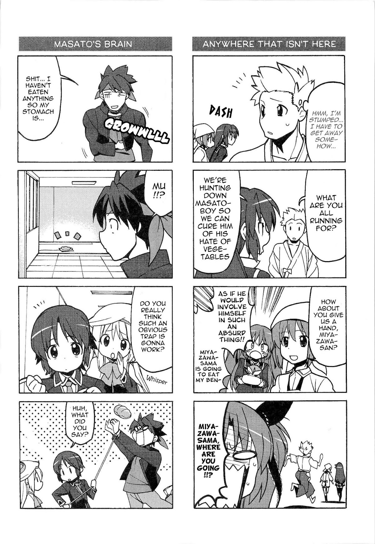 Little Busters! The 4-Koma Chapter 44 page 11 - Chapter 44: Carnivorous-Type Man, Masato