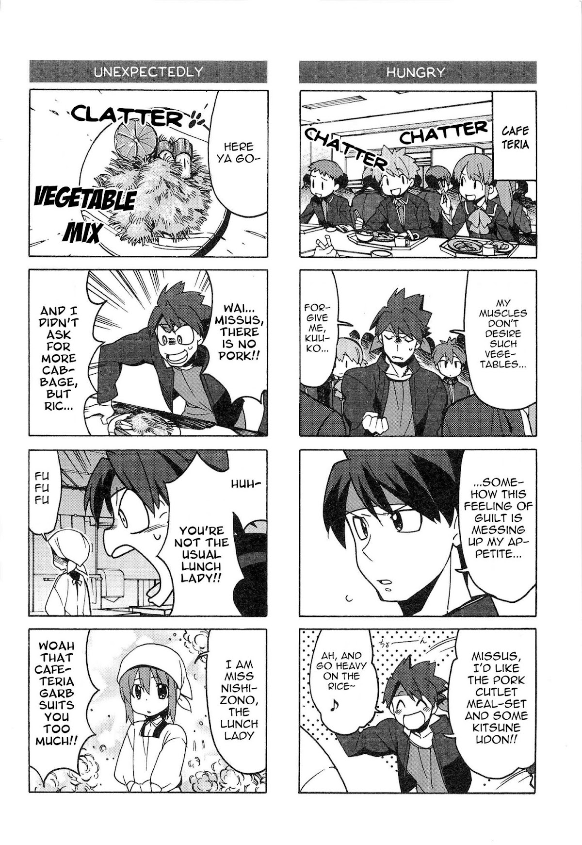 Little Busters! The 4-Koma Chapter 44 page 7 - Chapter 44: Carnivorous-Type Man, Masato