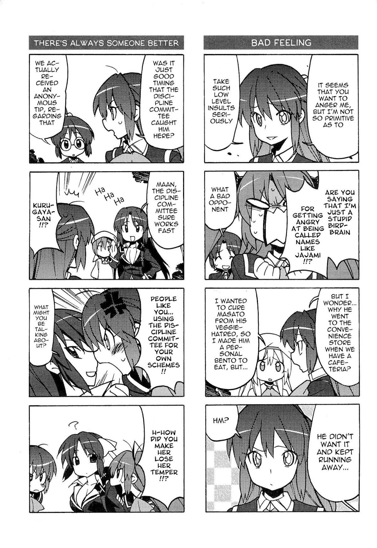 Little Busters! The 4-Koma Chapter 45 page 11 - Chapter 45: Carnivorous-Type Man, Masato Part 2