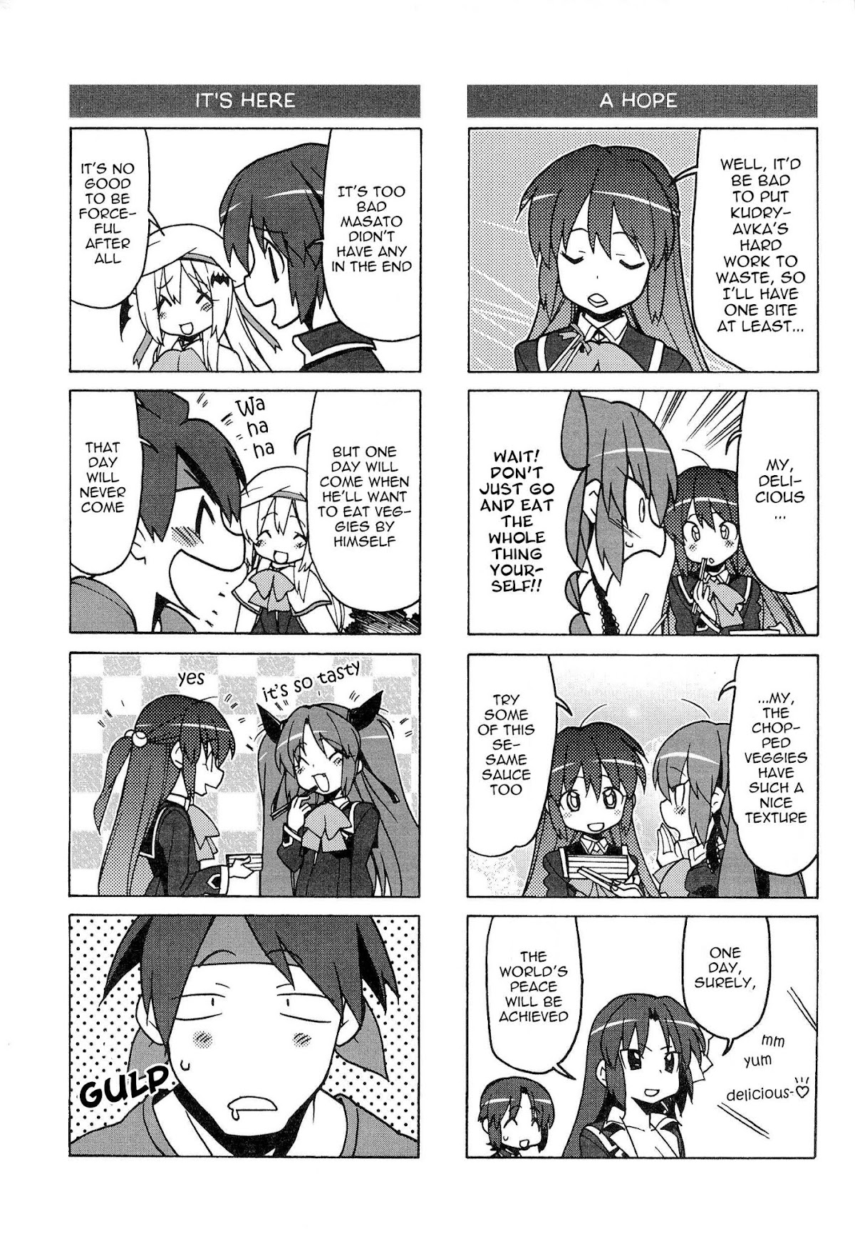 Little Busters! The 4-Koma Chapter 45 page 13 - Chapter 45: Carnivorous-Type Man, Masato Part 2