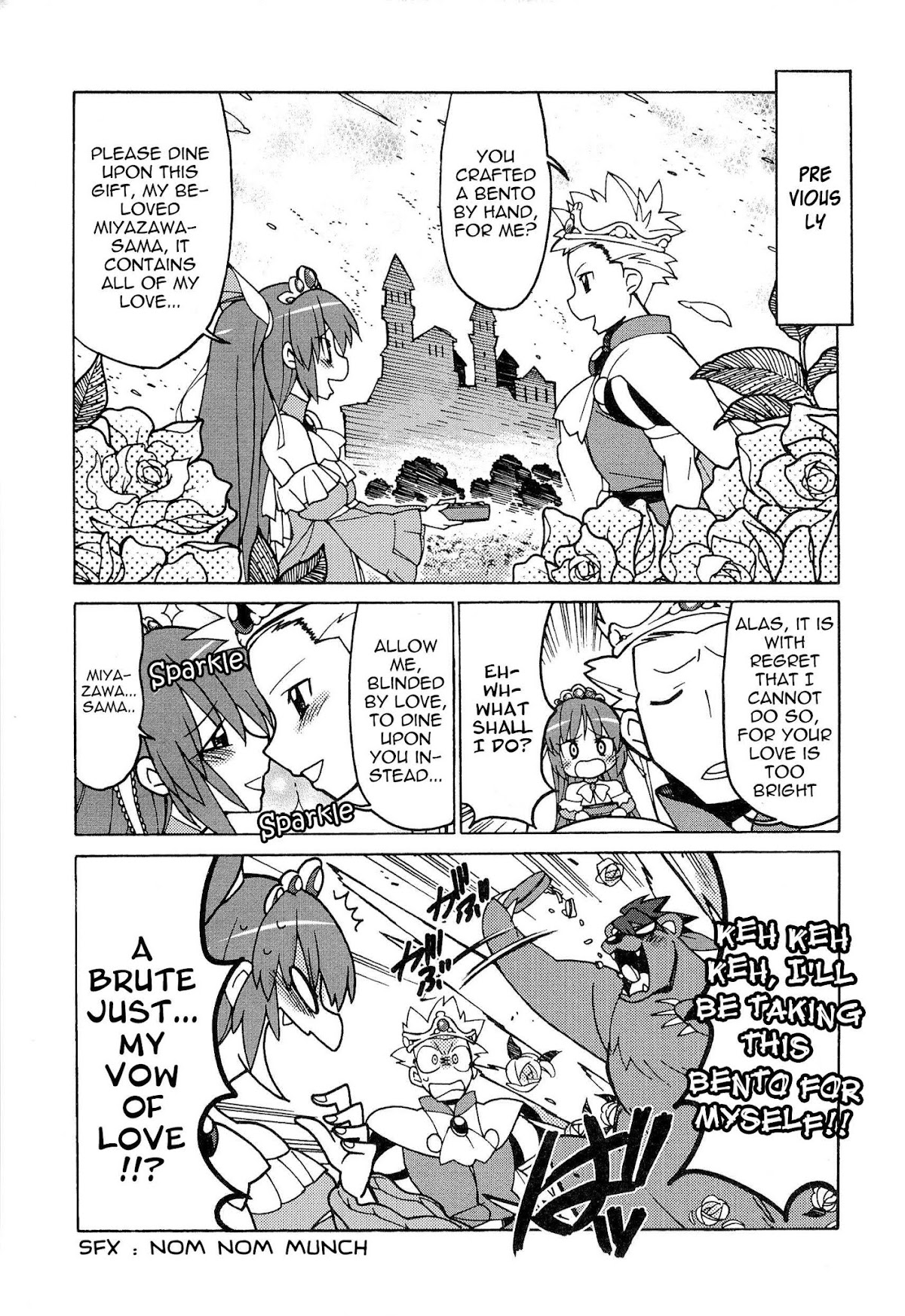 Little Busters! The 4-Koma Chapter 45 page 3 - Chapter 45: Carnivorous-Type Man, Masato Part 2