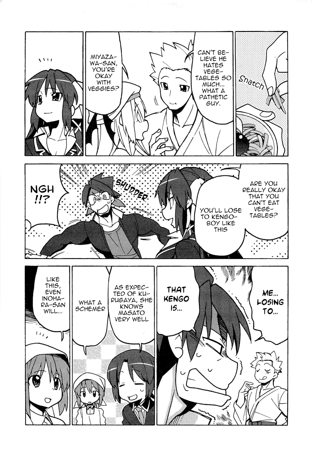 Little Busters! The 4-Koma Chapter 45 page 5 - Chapter 45: Carnivorous-Type Man, Masato Part 2
