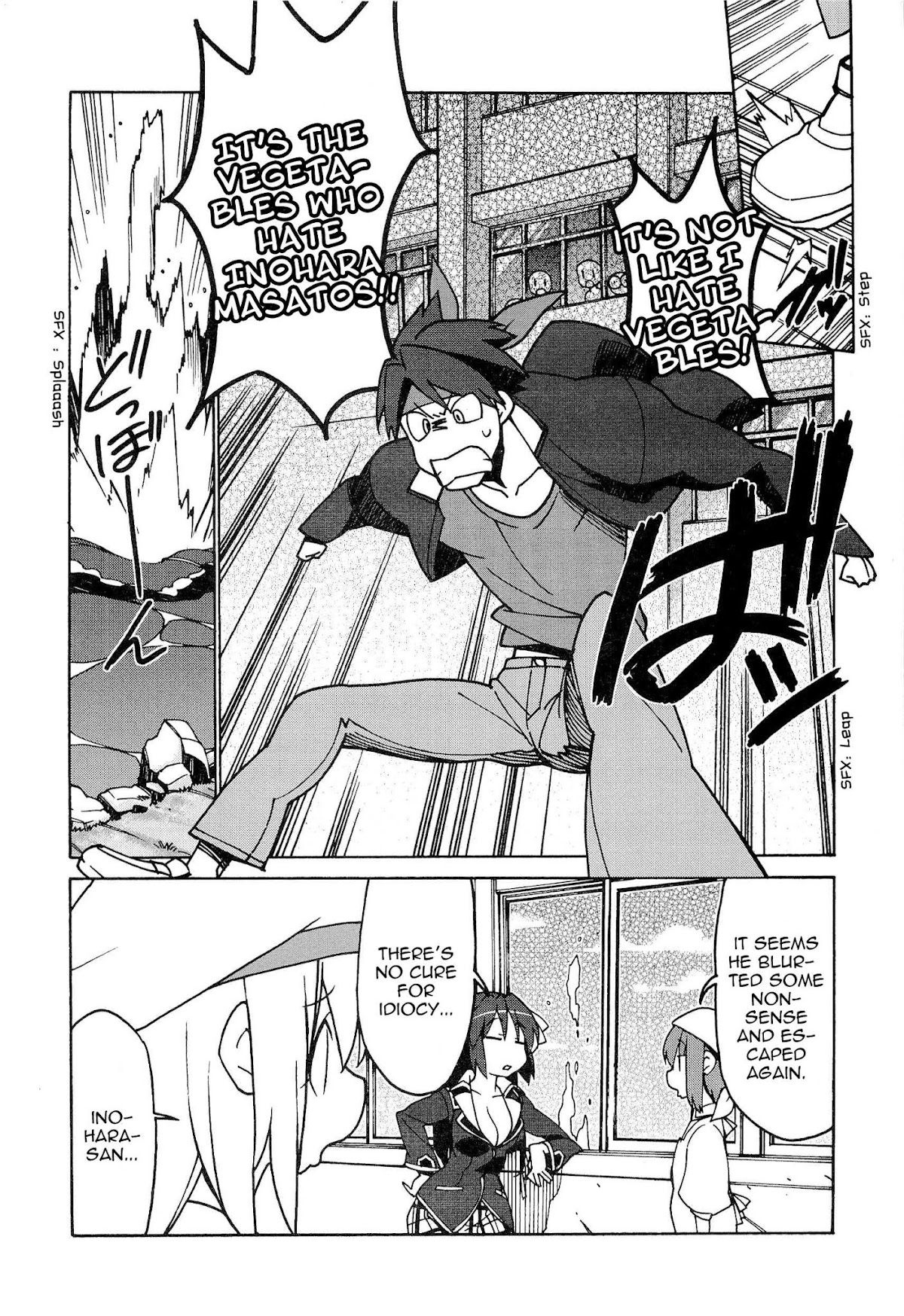Little Busters! The 4-Koma Chapter 45 page 6 - Chapter 45: Carnivorous-Type Man, Masato Part 2