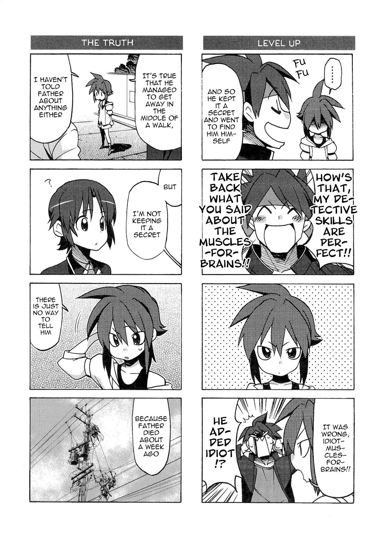 Little Busters! The 4-Koma Chapter 46 page 12 - Chapter 46: Little Busters :Prologue