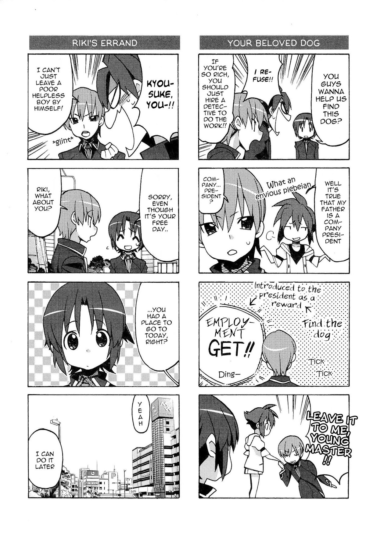 Little Busters! The 4-Koma Chapter 46 page 8 - Chapter 46: Little Busters :Prologue
