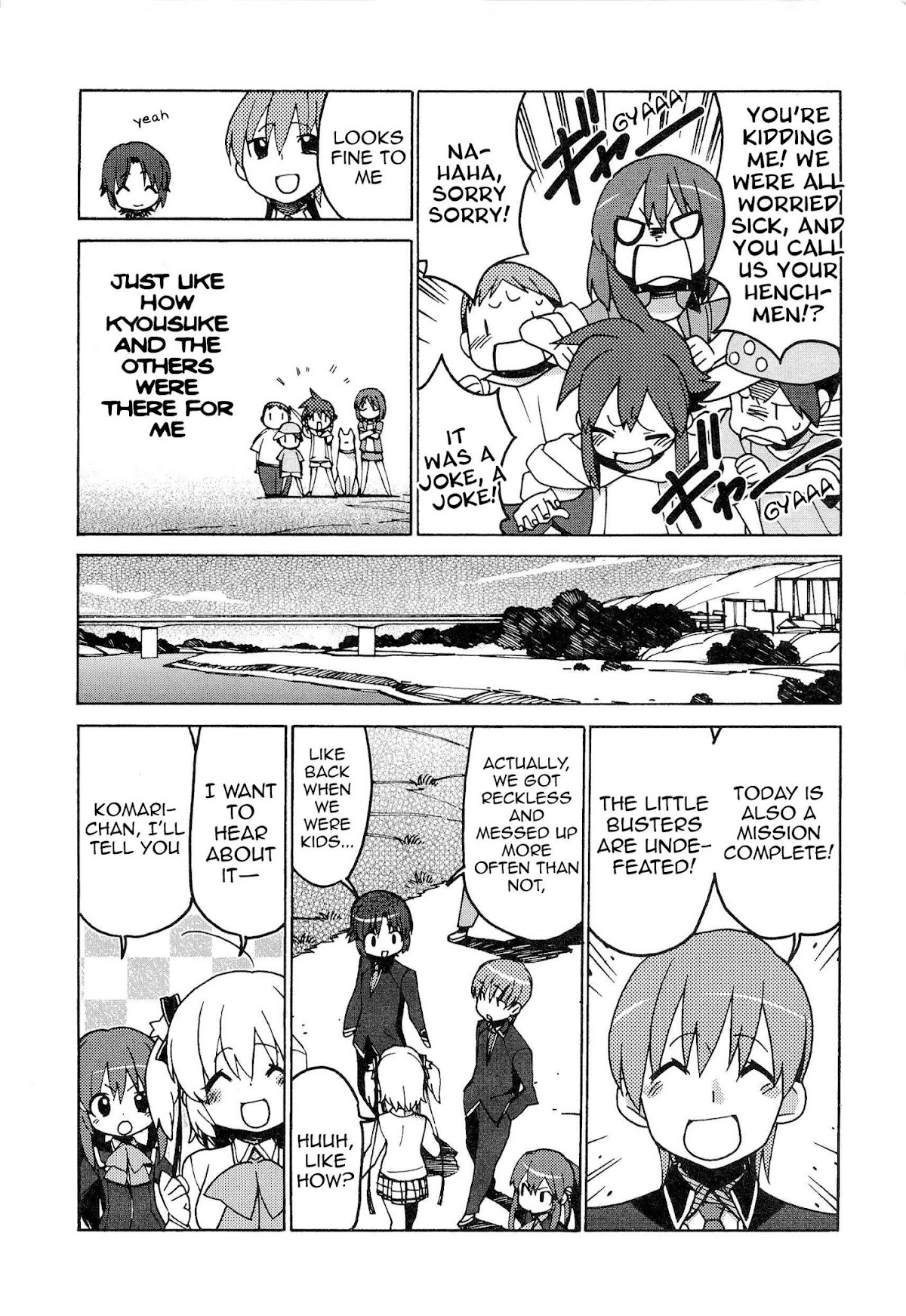 Little Busters! The 4-Koma Chapter 47 page 25 - Chapter 47: Last Chapter