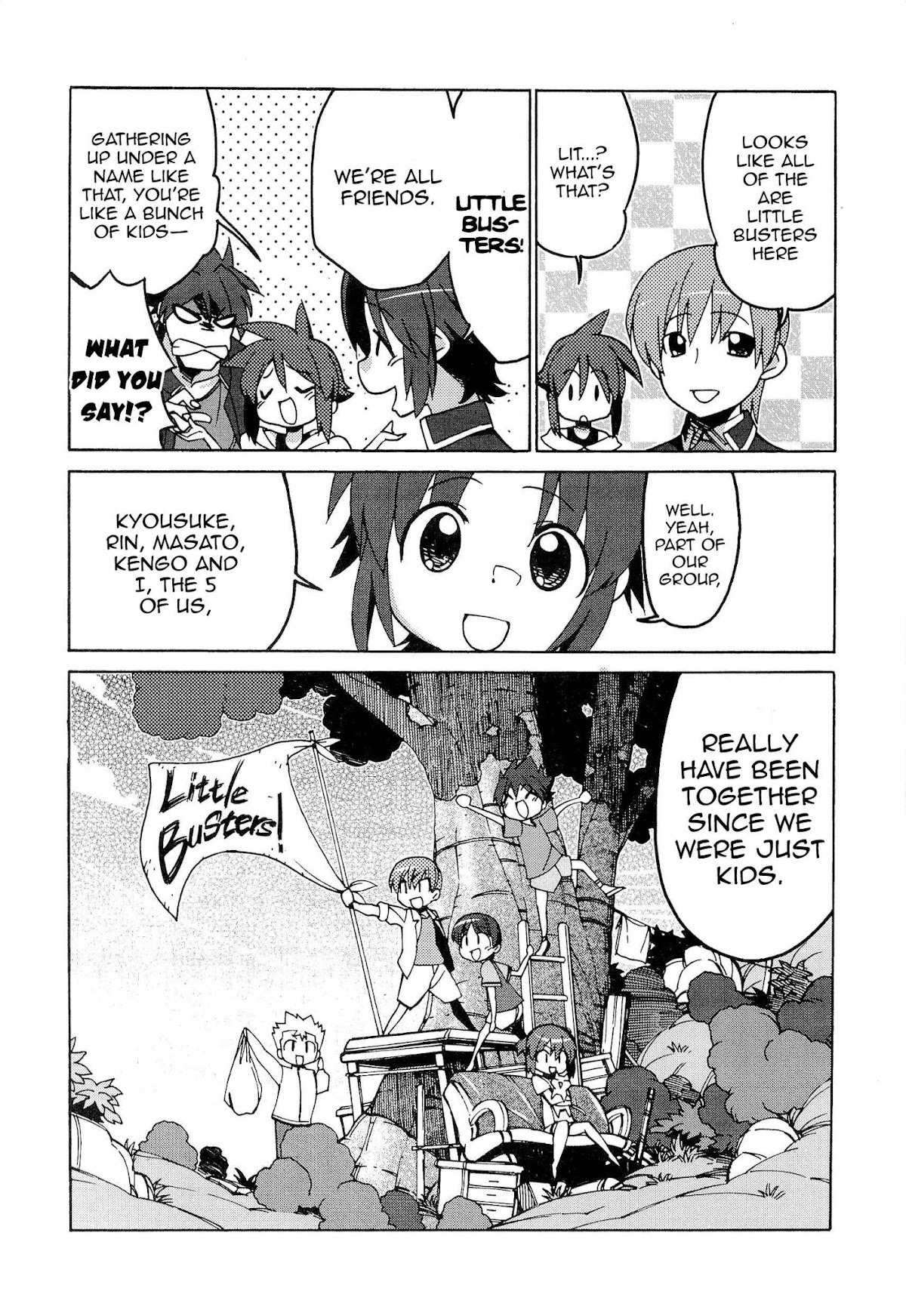 Little Busters! The 4-Koma Chapter 47 page 7 - Chapter 47: Last Chapter