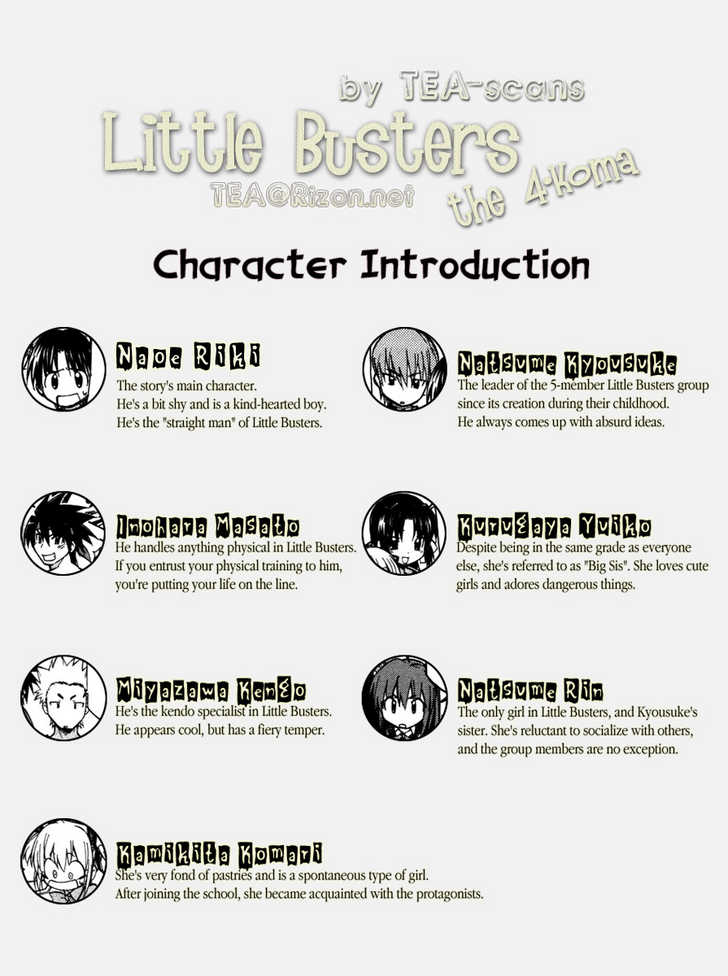 Little Busters! Chapter 1 page 2 - Chapter 1