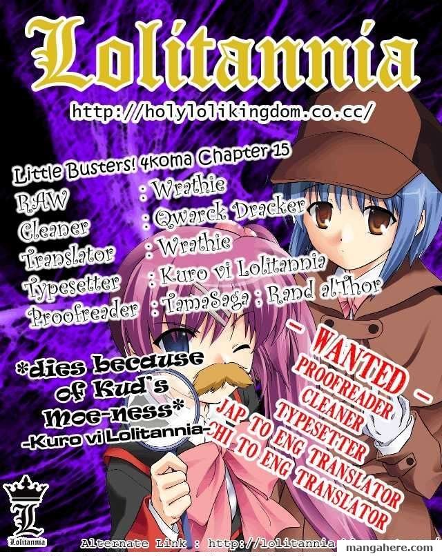 Little Busters! Chapter 17 page 1 - Chapter 17