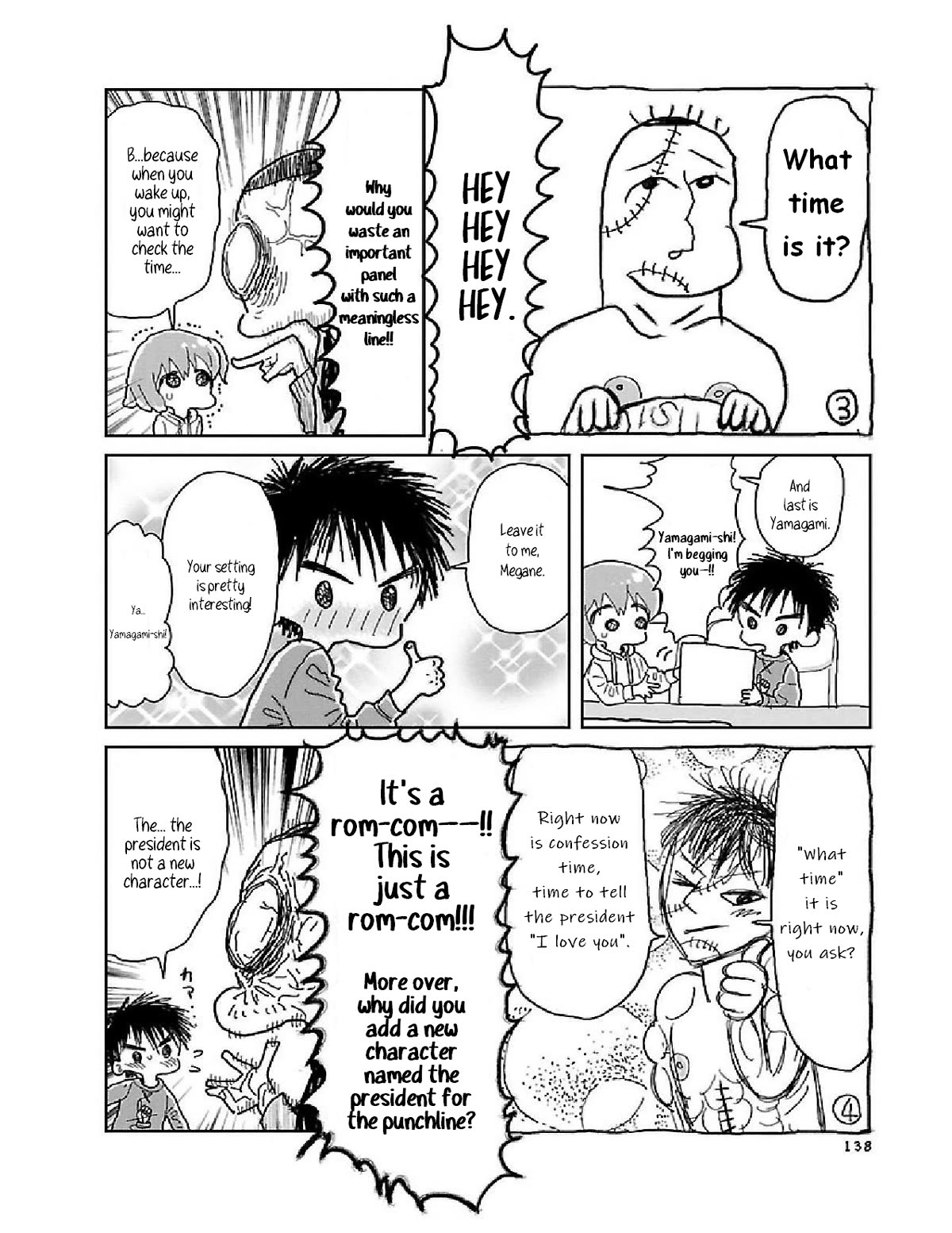 Little Chaos Chapter 35 page 4 - Chapter 35: Do Your Best! The Newspaper's 4-Panel [END]
