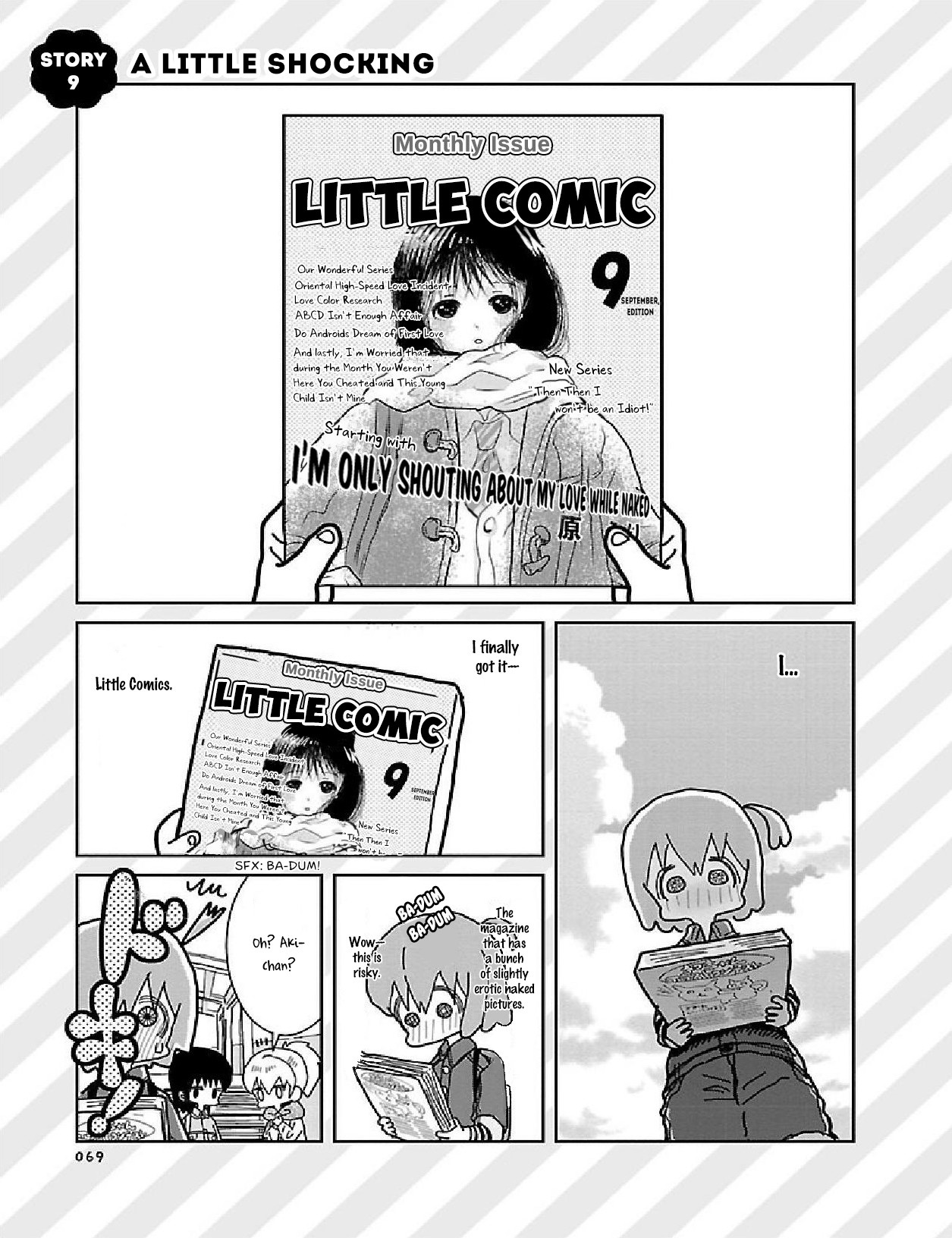 Little Chaos Chapter 9 page 1 - Chapter 9: A Little Shocking + Extras