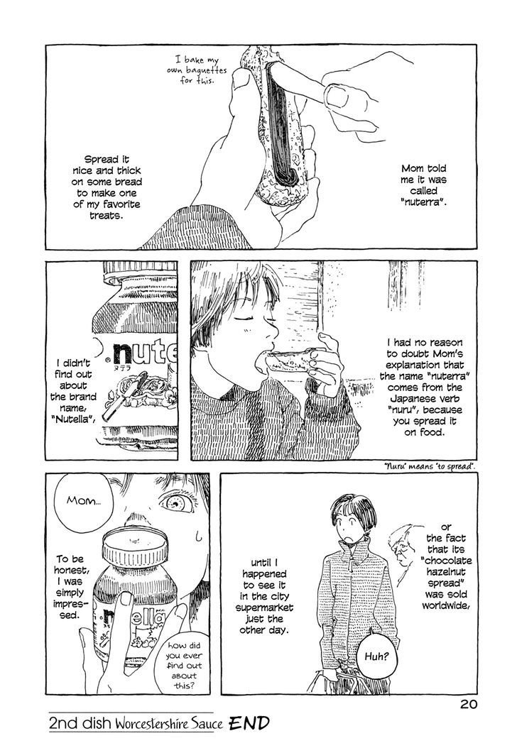 Little Forest Chapter 2 page 8 - Chapter 2 : 2nd Dish - Worcester Sauce