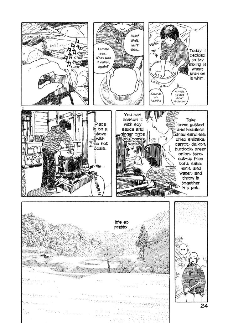Little Forest Chapter 3 page 2 - Chapter 3 : 3rd Dish - Hittsumi