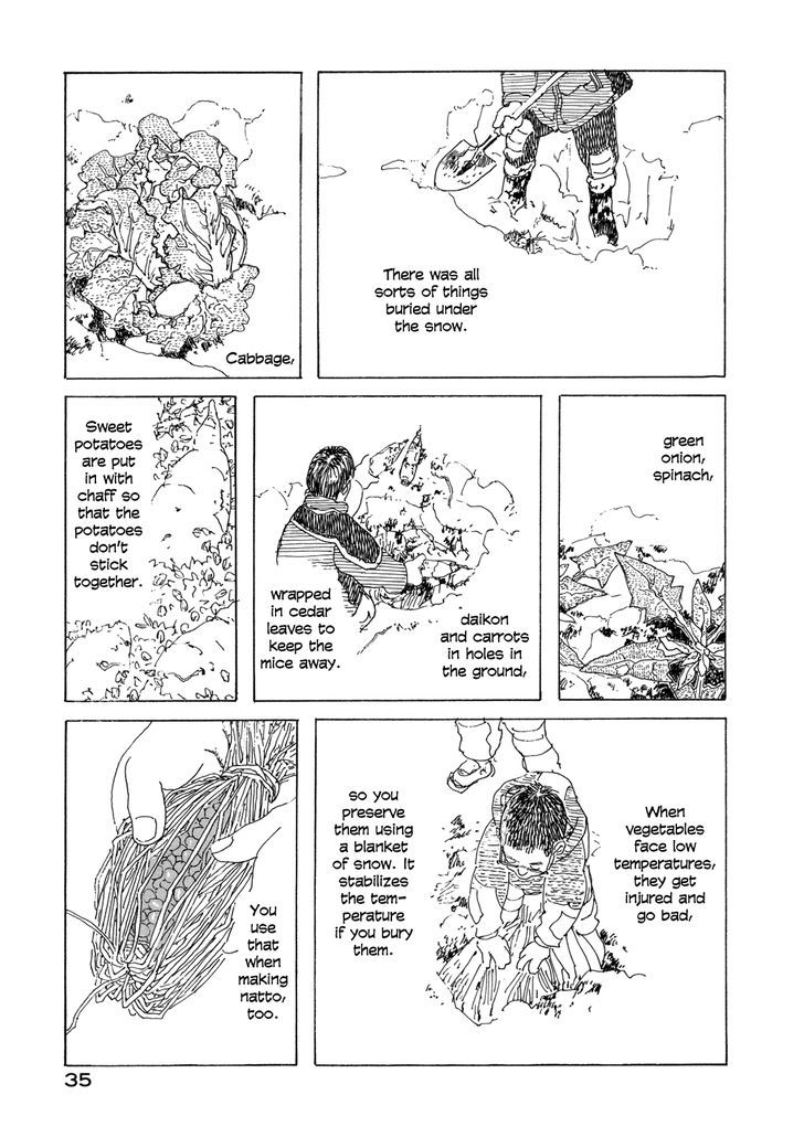 Little Forest Chapter 4 page 3 - Chapter 4 : 4th Dish - Natto Mochi