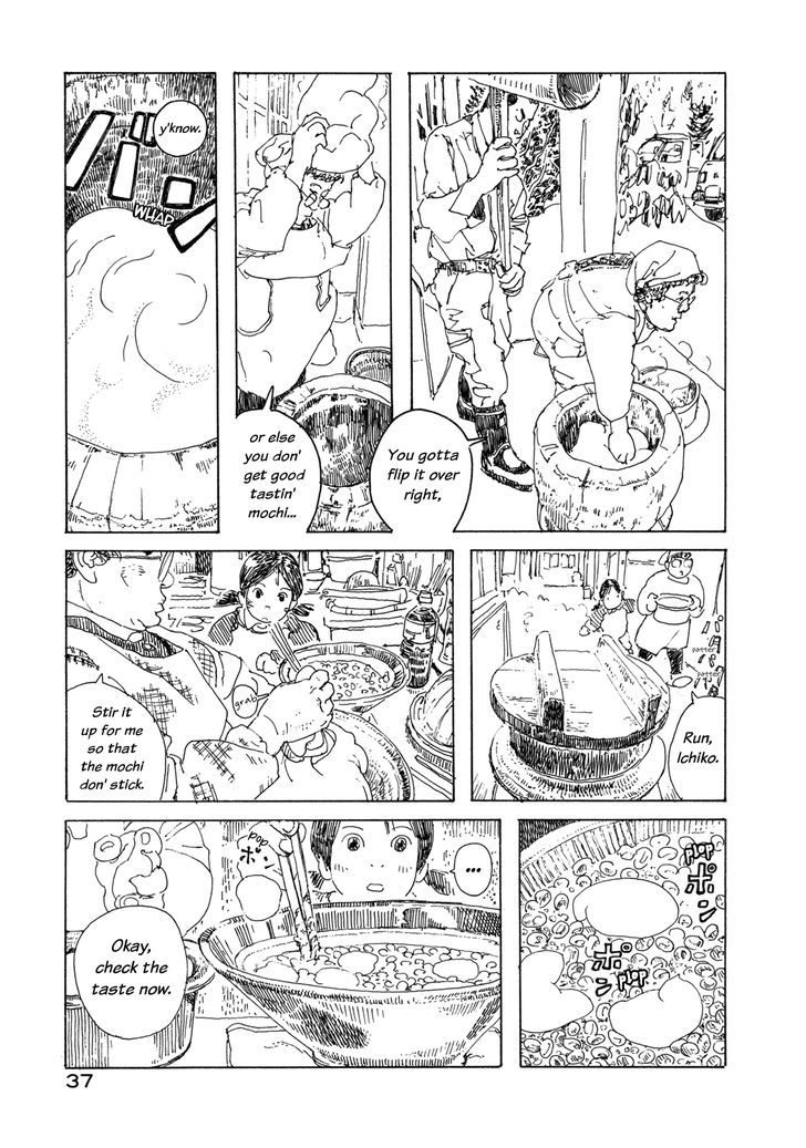 Little Forest Chapter 4 page 5 - Chapter 4 : 4th Dish - Natto Mochi