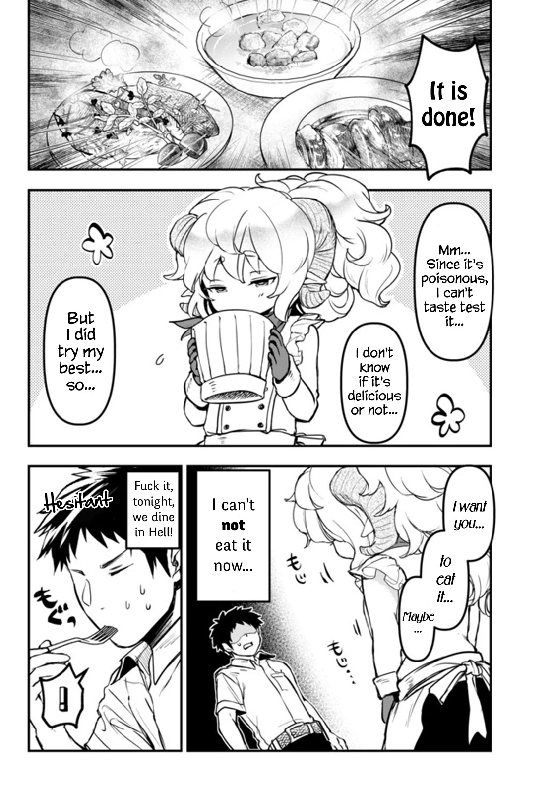 Little Girl x Scoop x Evil Eye Chapter 11.4 page 3 - Chapter 11.4: Interlude: Poisonous Fish Cuisine