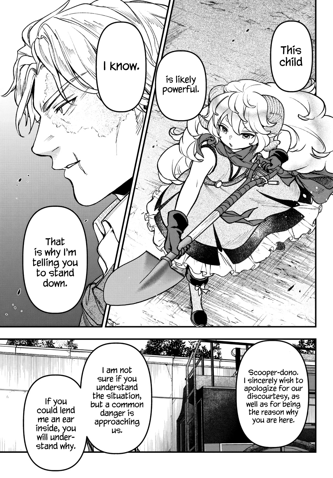 Little Girl x Scoop x Evil Eye Chapter 16 page 5 - Chapter 16: Lightning's Whereabouts
