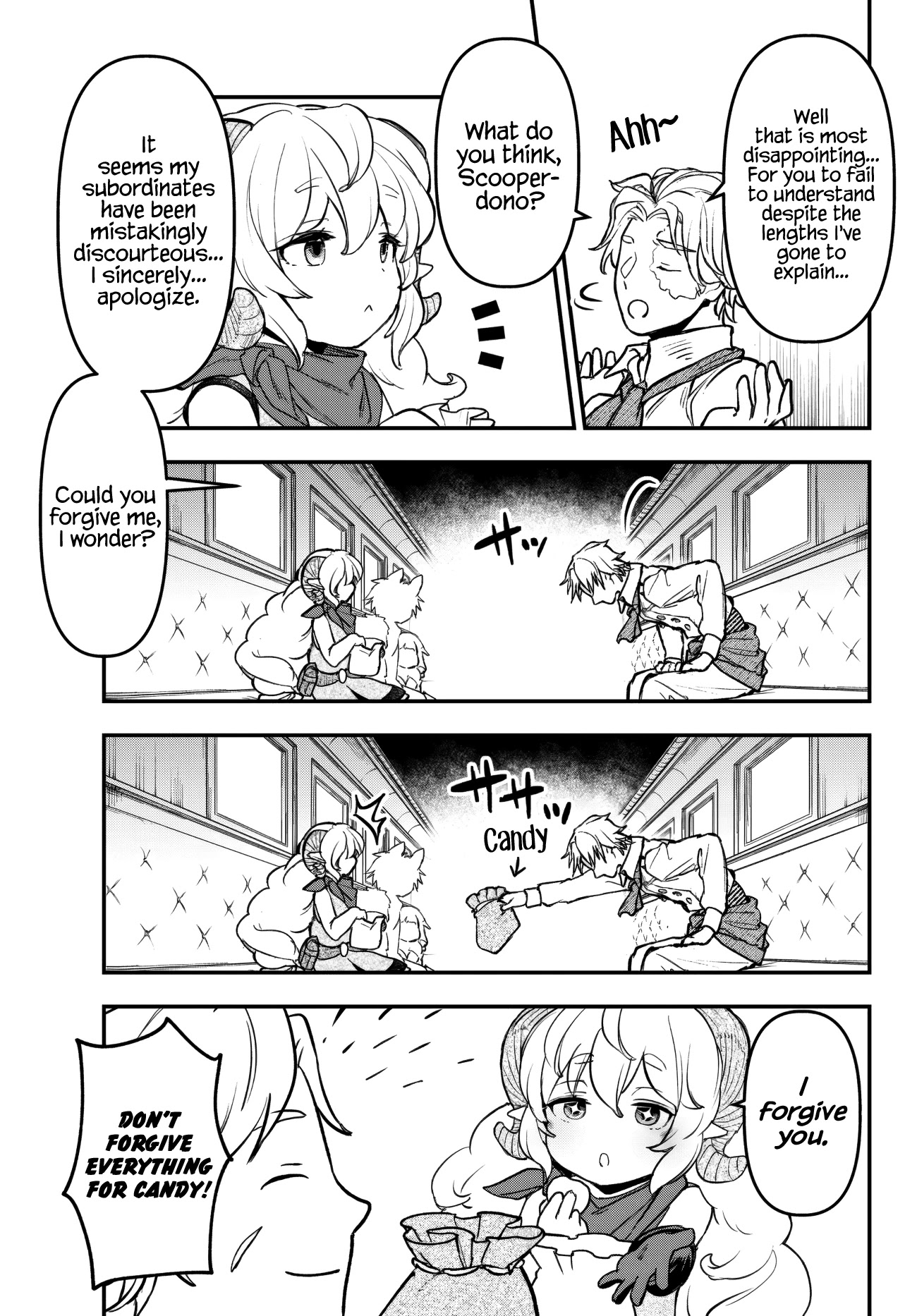 Little Girl x Scoop x Evil Eye Chapter 17.1 page 5 - Chapter 17.1: A Hundredfold Interest