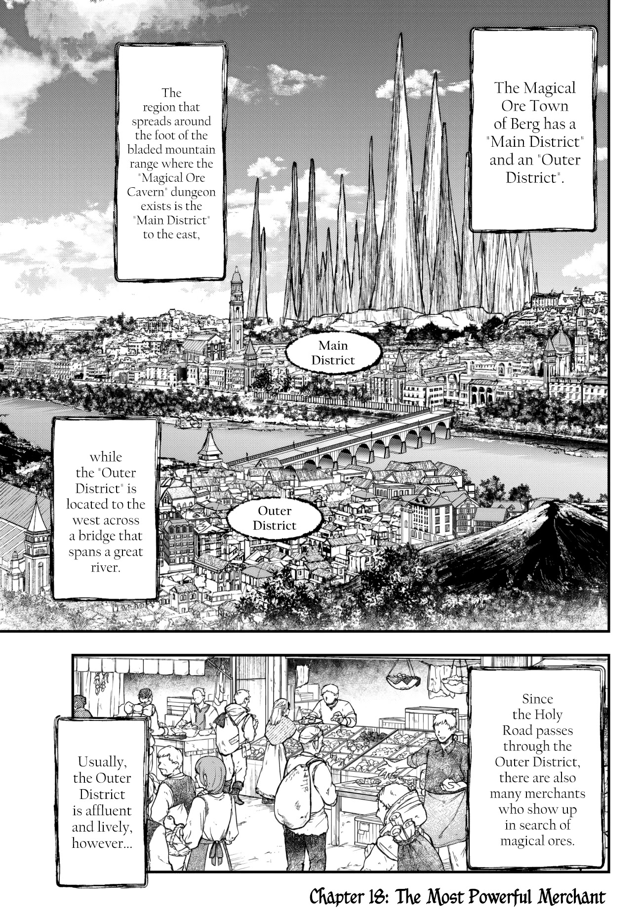 Little Girl x Scoop x Evil Eye Chapter 18.1 page 1 - Chapter 18.1: The Most Powerful Merchant