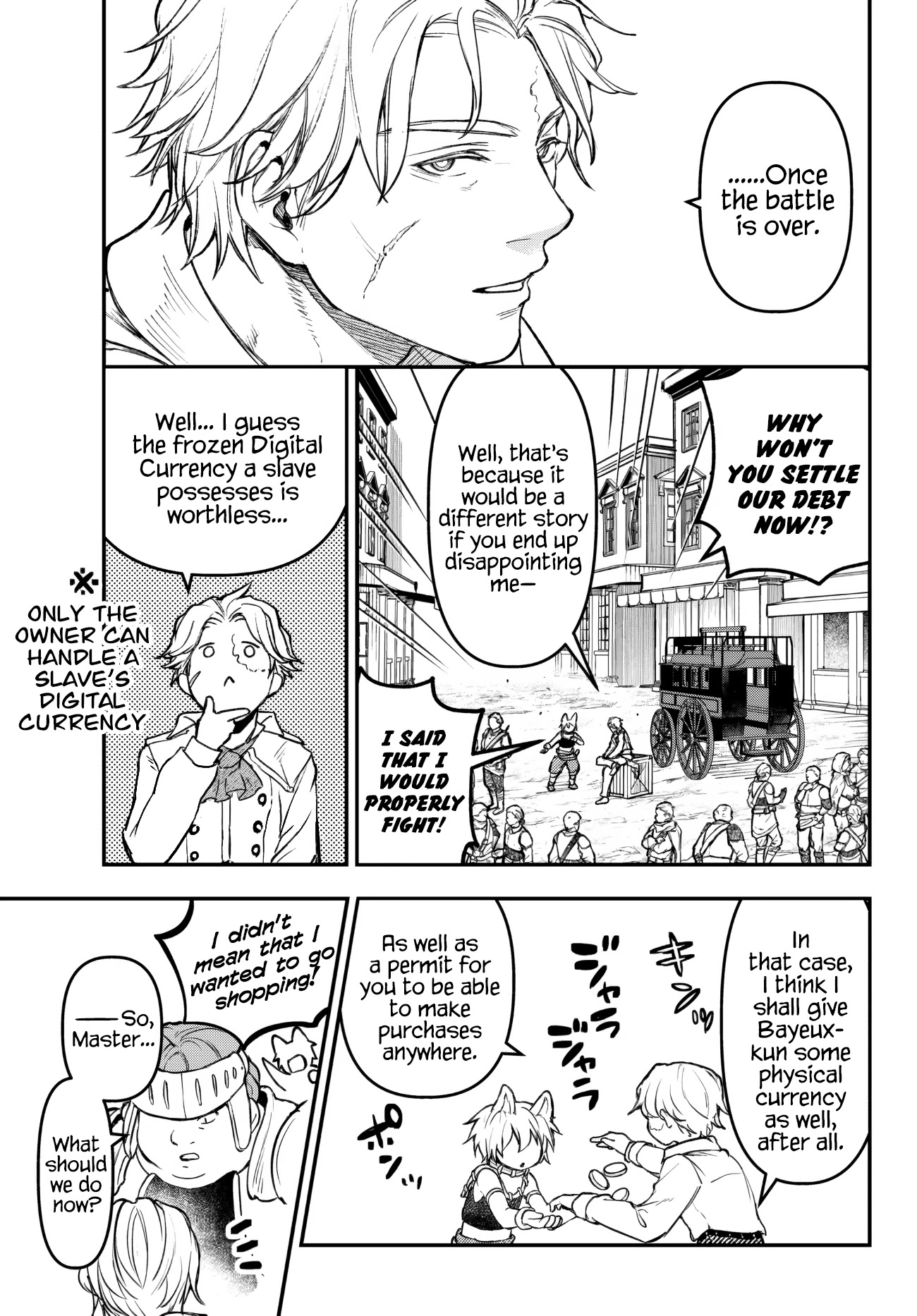 Little Girl x Scoop x Evil Eye Chapter 18.1 page 3 - Chapter 18.1: The Most Powerful Merchant