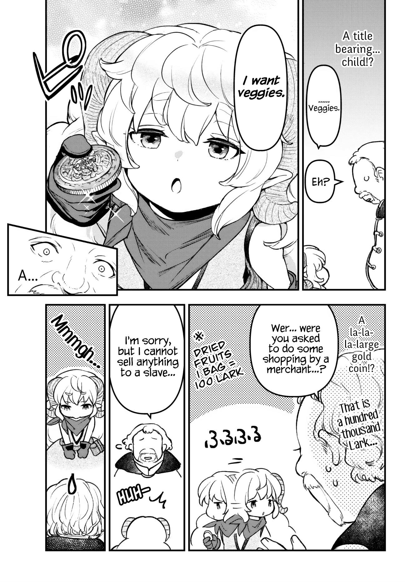 Little Girl x Scoop x Evil Eye Chapter 18.1 page 9 - Chapter 18.1: The Most Powerful Merchant