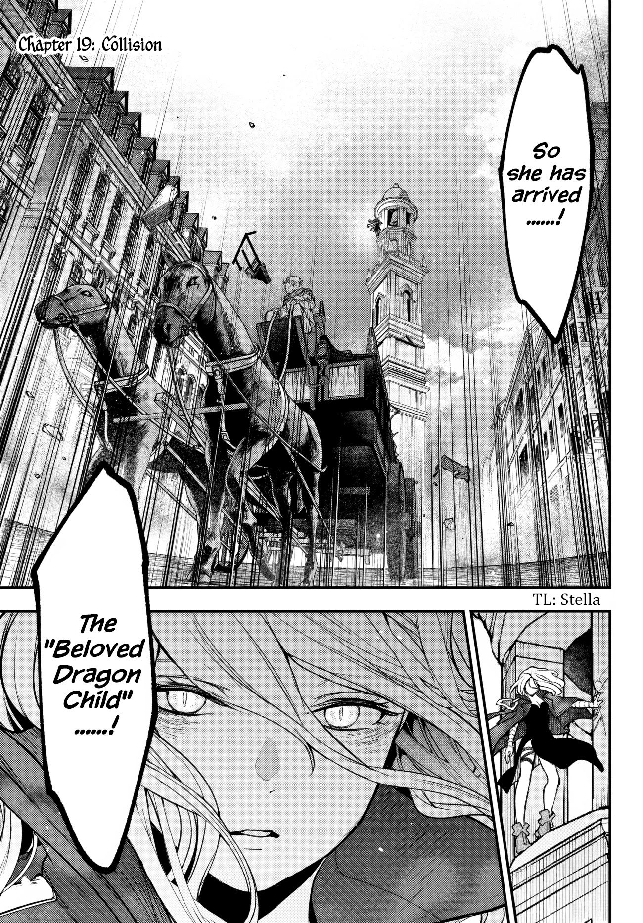 Little Girl x Scoop x Evil Eye Chapter 19.1 page 1 - Chapter 19.1: Collision