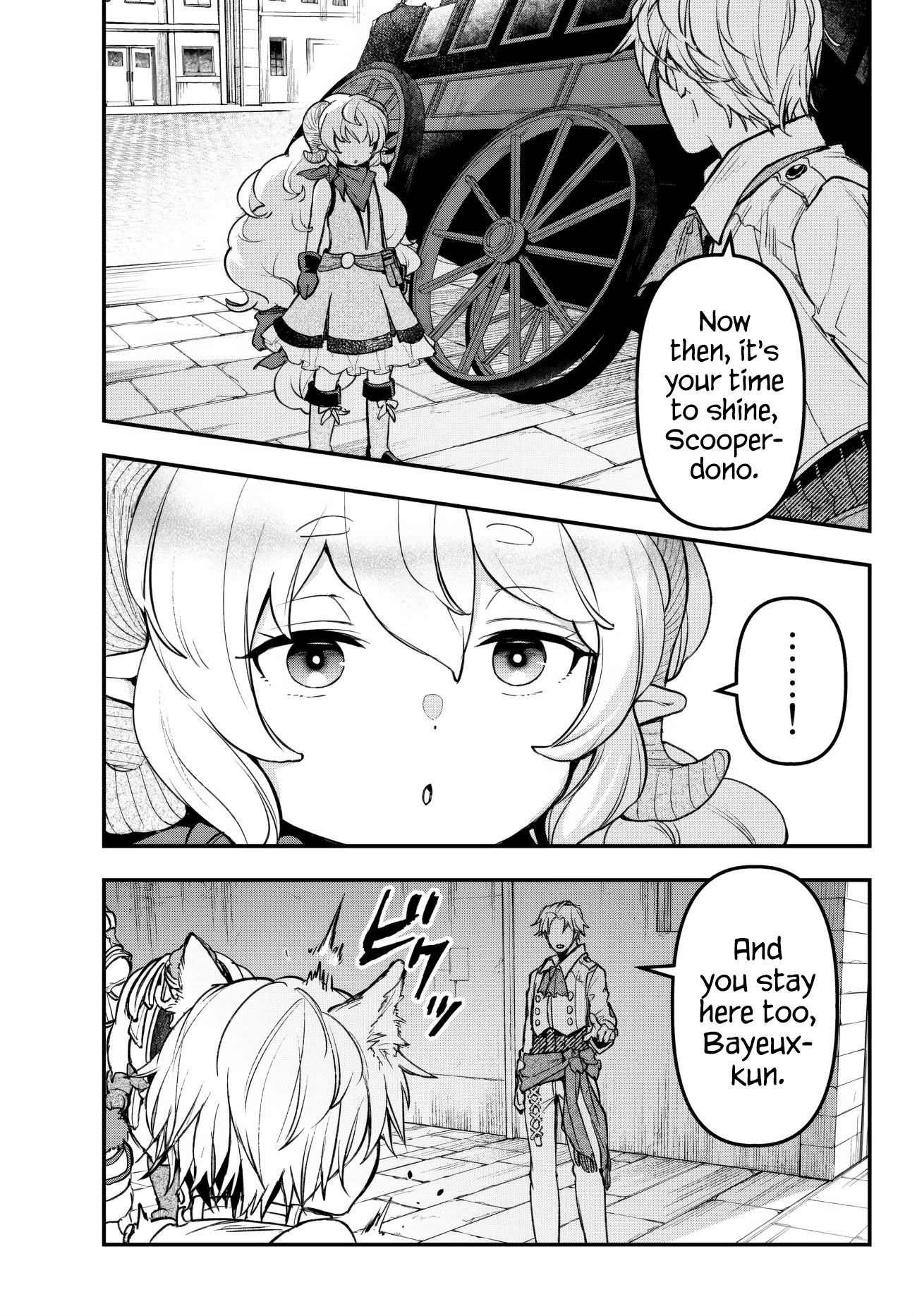 Little Girl x Scoop x Evil Eye Chapter 19.1 page 7 - Chapter 19.1: Collision